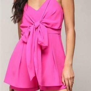 BlueBlush Hot Pink Romper Size Small